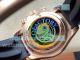 QF Gain Weight Rolex Cosmo Daytona 11 Copy 4131 Rose Gold Black Face Diamond Watch (5)_th.jpg